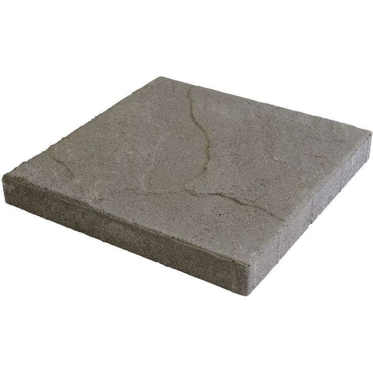 Betonilaatta Rudus 398x398x50mm, profiloitu, harmaa