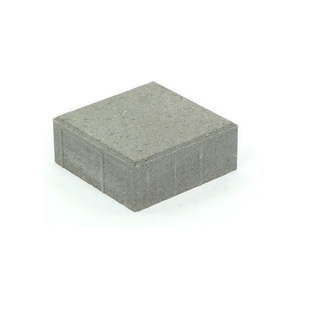 Betonilaatta Rudus, 208x208x80mm, sileä, harmaa