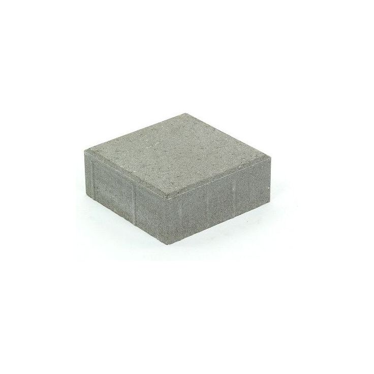 Betonilaatta Rudus, 208x208x80mm, sileä, harmaa