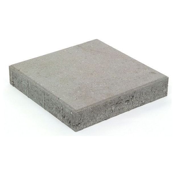 Betonilaatta Rudus, 418x418x80mm, sileä, harmaa
