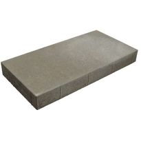 Betonilaatta Rudus, 698x348x80mm, sileä, harmaa