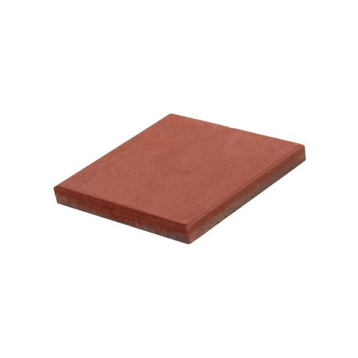 Betonilaatta Rudus, 498x498x50mm, sileä, punainen
