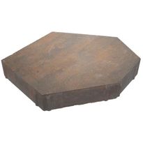 Betonilaatta Rudus Gaala 80, 560x430x80mm, grafiittihiekanruskea