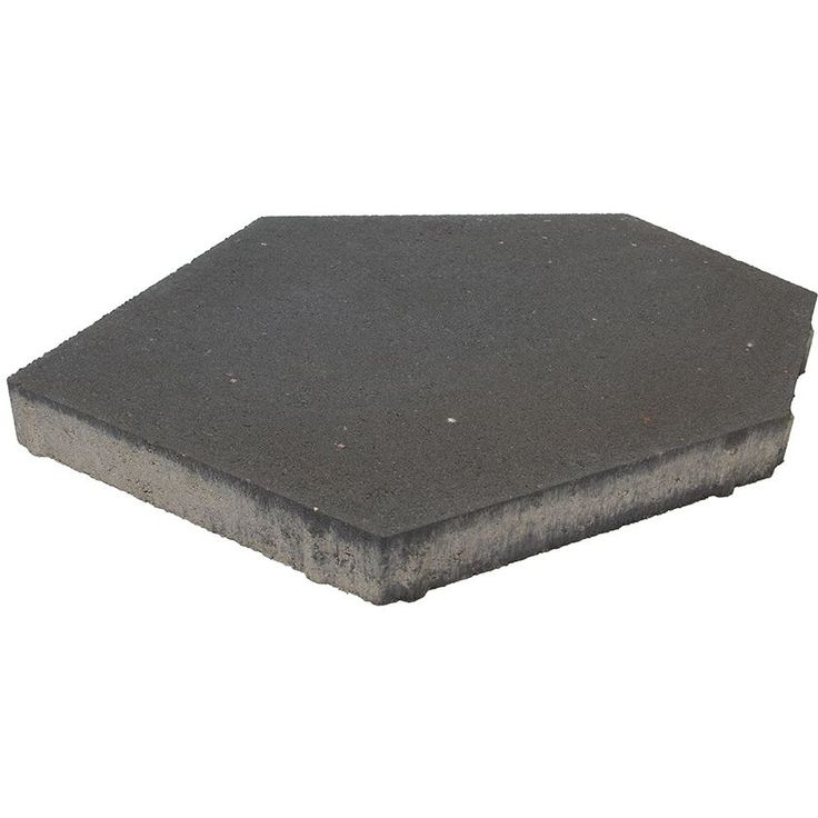 Betonilaatta Rudus Gaala 45, 560x430x45mm, musta