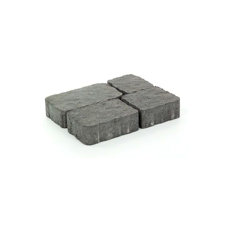 Pihakivisarja Rudus Verona-kivet, 60mm, profiloitu, musta