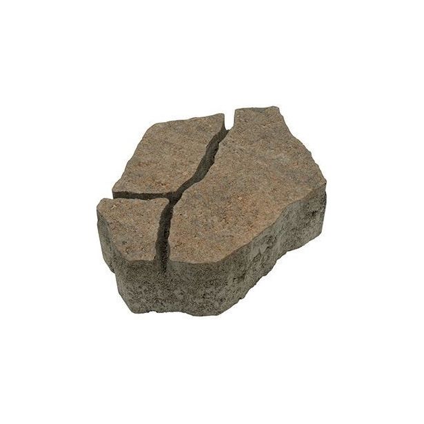 Pihakivi Rudus Luotokivi, 336x246x80mm, profiloitu, hehku
