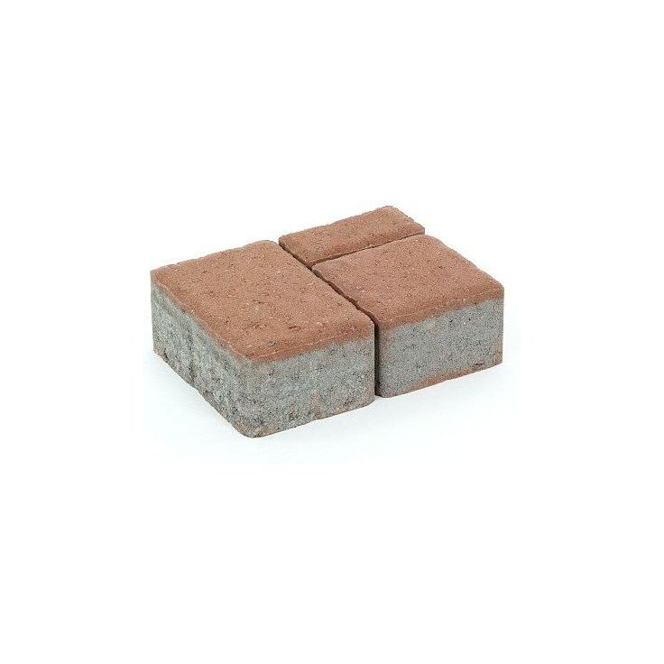 Pihakivisarja Rudus Milano-kivet, 80mm, sileä, hiekanruskea