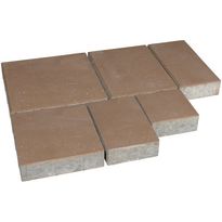 Pihakivisarja Rudus Roomalaiset pienet kivet, 80mm, sileä, hiekanruskea