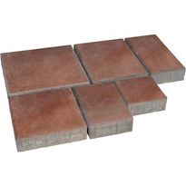 Pihakivisarja Rudus Roomalaiset pienet kivet, 80mm, sileä, punainen
