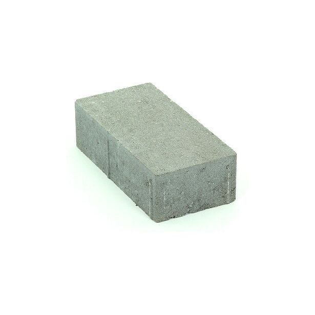 Pihakivi Rudus Kartanokivi 80, viisteetön, 277x137x80mm, sileä, harmaa