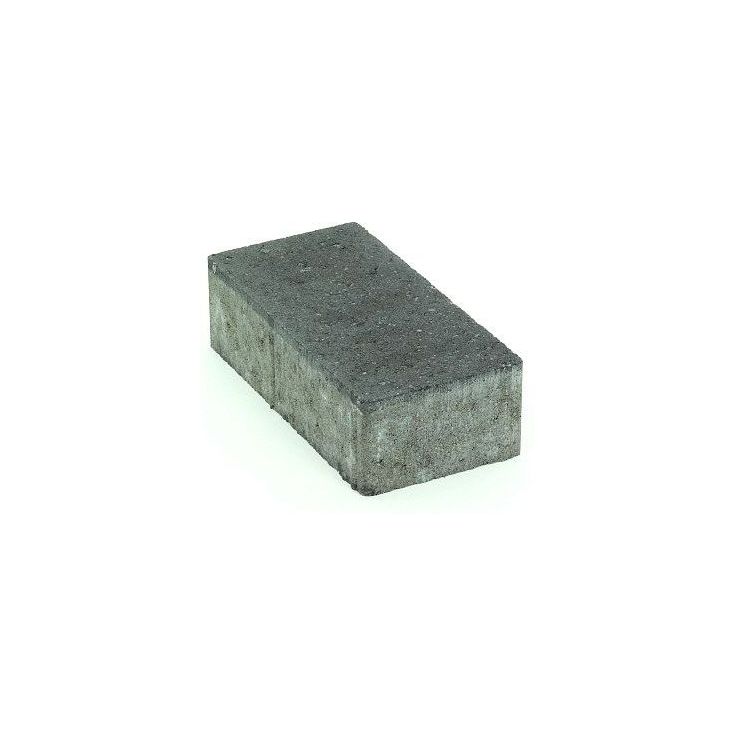 Pihakivi Rudus Kartanokivi 80, viisteetön, 277x137x80mm, sileä, musta
