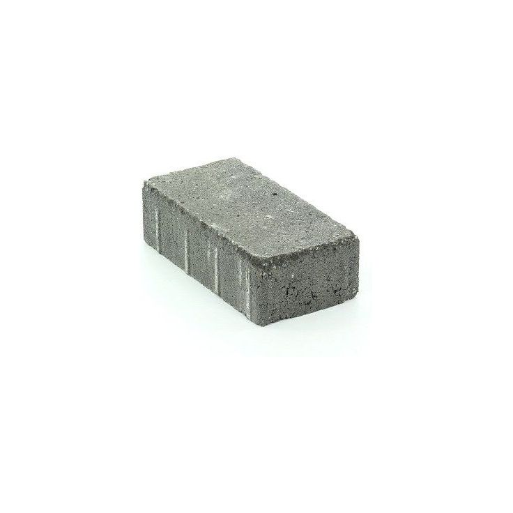 Pihakivi Rudus Kartanokivi 80, 277x137x80mm, antiikki, musta