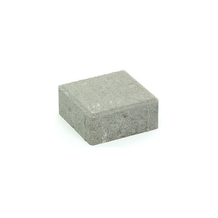 Pihakivi Rudus Kartanonoppa 60, 138x138x60mm, sileä, harmaa