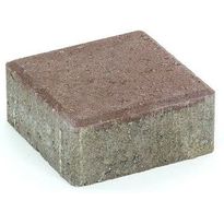 Pihakivi Rudus Kartanonoppa 60, 138x138x60mm, sileä, ruskea