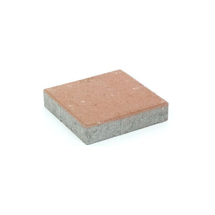 Pihakivi Rudus Kartanolaatta 60, 278x278x60mm, sileä, hiekanruskea