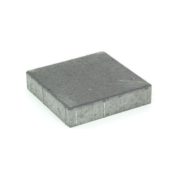 Pihakivi Rudus Kartanolaatta 60, 278x278x60mm, sileä, musta