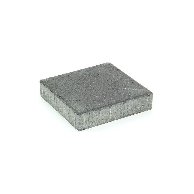 Pihakivi Rudus Kartanolaatta 60, 278x278x60mm, sileä, musta