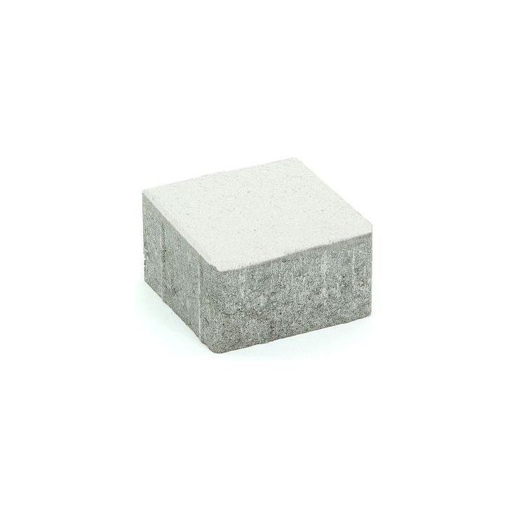 Pihakivi Rudus Kartanonoppa 80, 138x138x80mm, sileä, valkoinen