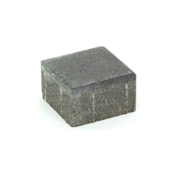 Pihakivi Rudus Kartanonoppa 80, 138x138x80mm, sileä, musta