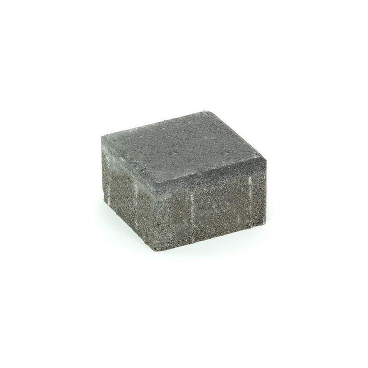 Pihakivi Rudus Kartanonoppa 80, 138x138x80mm, sileä, musta