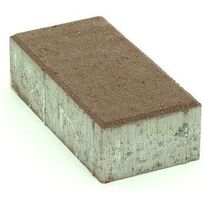 Pihakivi Rudus Kartanokivi 80, 278x138x80mm, sileä, ruskea