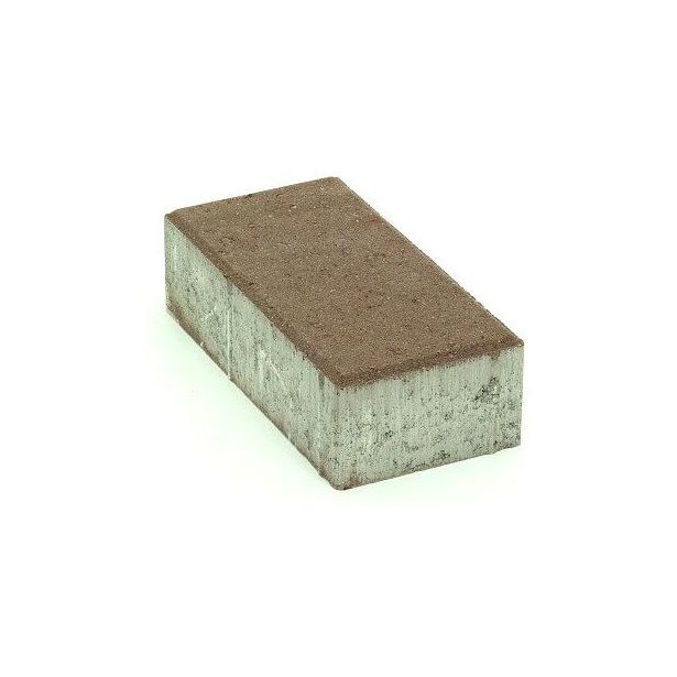 Pihakivi Rudus Kartanokivi 80, 278x138x80mm, sileä, ruskea