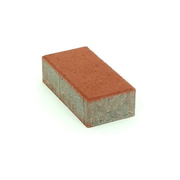 Pihakivi Rudus Kartanokivi 80, 278x138x80mm, sileä, punainen