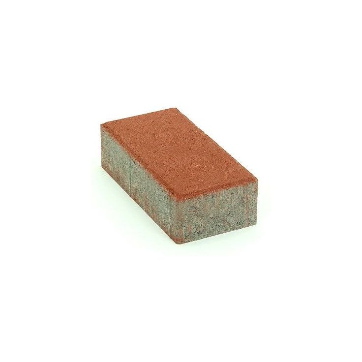 Pihakivi Rudus Kartanokivi 80, 278x138x80mm, sileä, punainen