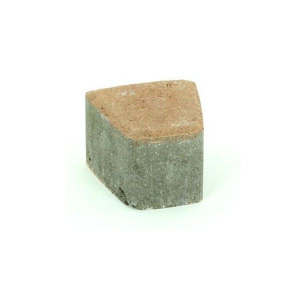 Pihakivi Rudus Klassikko iso kaarre 80, 110x115x80mm, sileä, hiekanruskea