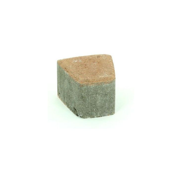 Pihakivi Rudus Klassikko iso kaarre 80, 110x115x80mm, sileä, hiekanruskea