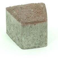 Pihakivi Rudus Klassikko iso kaarre 80, 110x115x80mm, sileä, punamusta