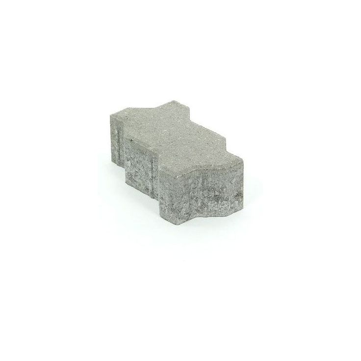 Pihakivi Rudus Unikivi 80, 225x112,5x80mm, sileä, harmaa