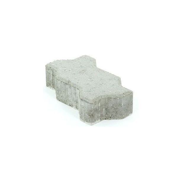 Pihakivi Rudus Unikivi 60, 225x112,5x60mm, sileä, harmaa