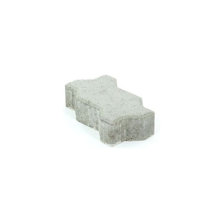 Pihakivi Rudus Unikivi 60, 225x112,5x60mm, sileä, harmaa