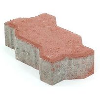 Pihakivi Rudus Unikivi 60, 225x112,5x60mm, sileä, punainen
