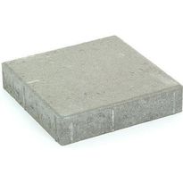 Pihakivi Rudus Kartanolaatta 80, 278x278x80mm, sileä, harmaa