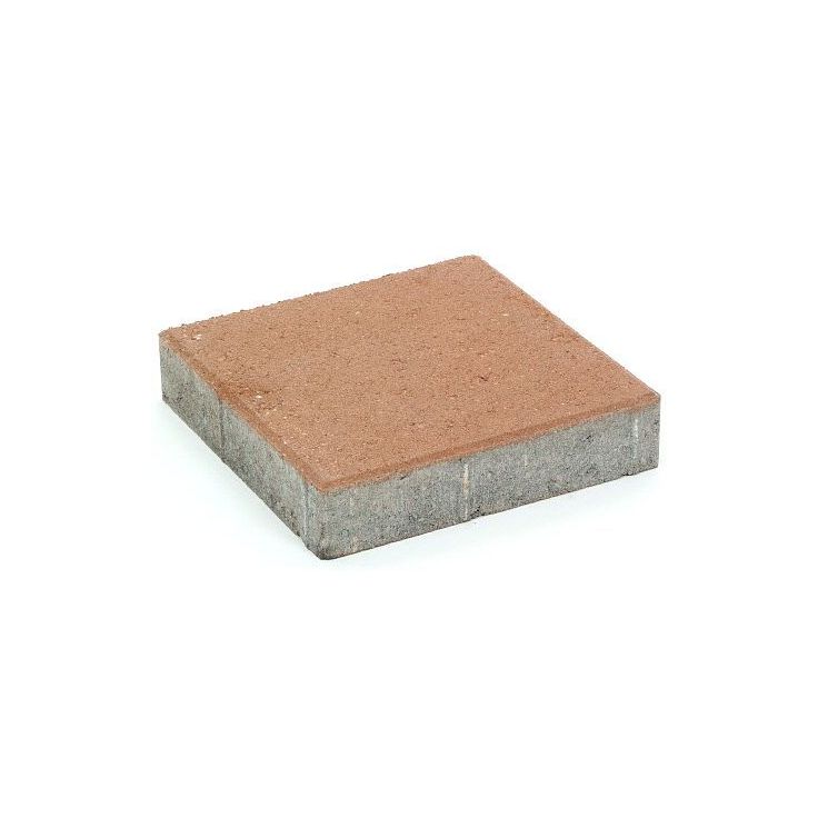Pihakivi Rudus Kartanolaatta 80, 278x278x80mm, sileä, hiekanruskea