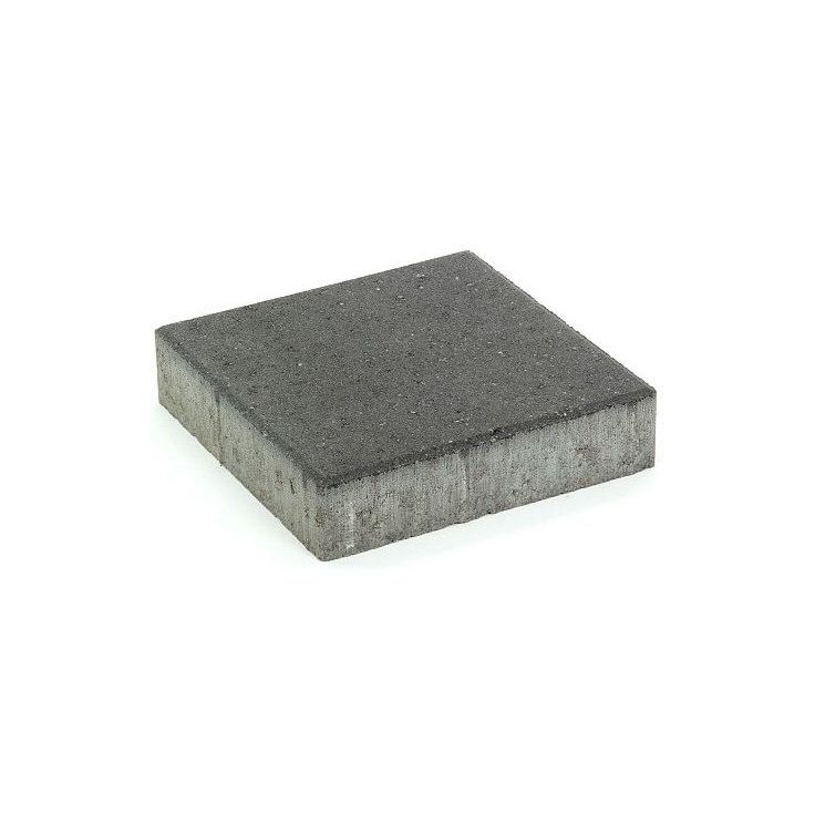 Pihakivi Rudus Kartanolaatta 80, 278x278x80mm, sileä, musta