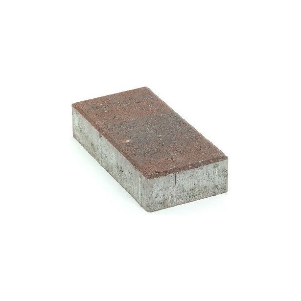 Pihakivi Rudus Kartanokivi 60, 278x138x60mm, sileä, punamusta