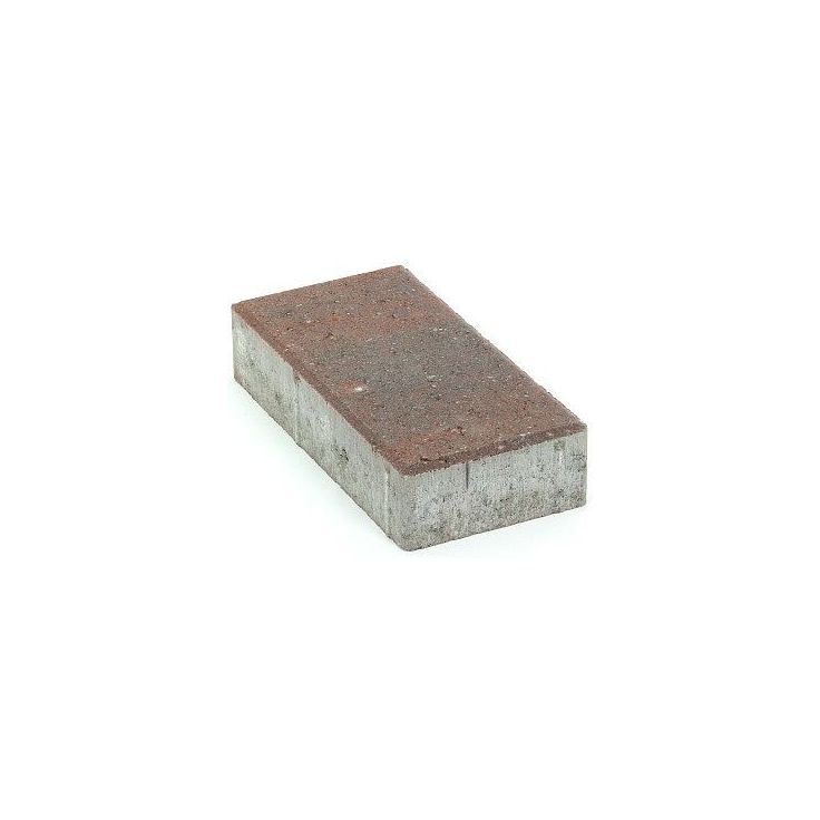 Pihakivi Rudus Kartanokivi 60, 278x138x60mm, sileä, punamusta