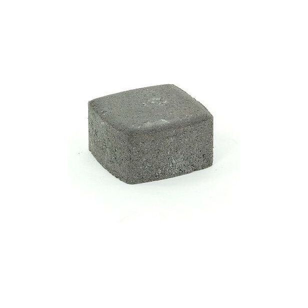 Pihakivi Rudus Klassikko neliö 60, 115x115x60mm, sileä, musta