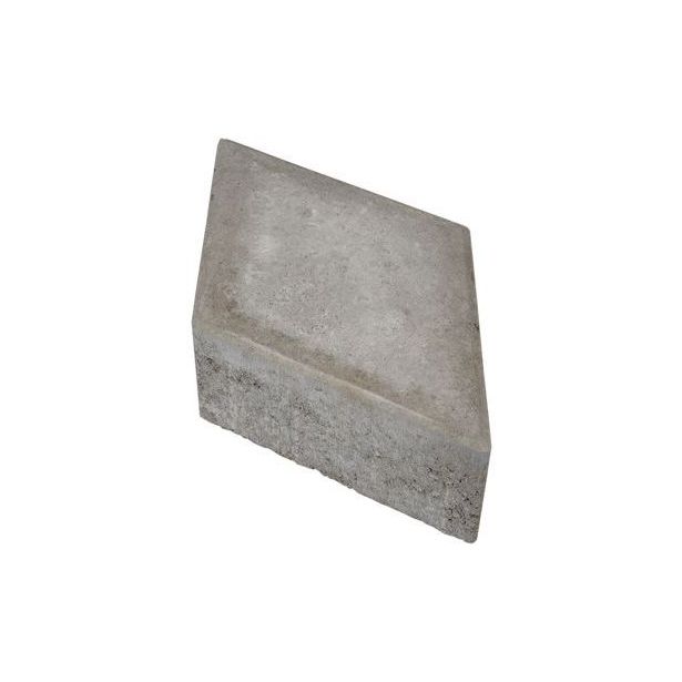 Pihakivi Rudus Rombakivi 80, 334x197x80mm, sileä, harmaa