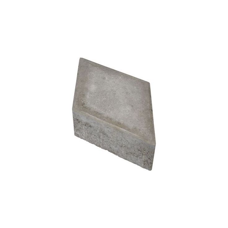 Pihakivi Rudus Rombakivi 80, 334x197x80mm, sileä, harmaa