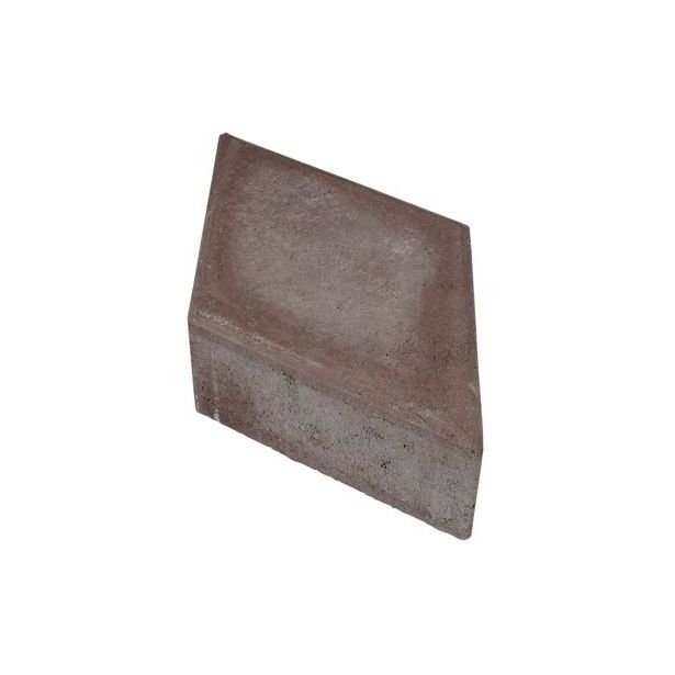Pihakivi Rudus Rombakivi 80, 334x197x80mm, sileä, ruskea