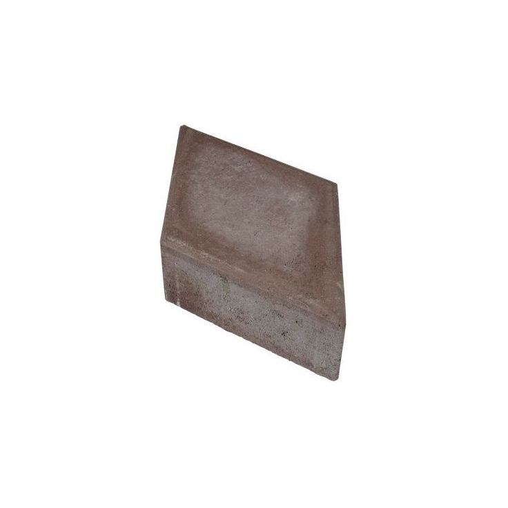 Pihakivi Rudus Rombakivi 80, 334x197x80mm, sileä, ruskea