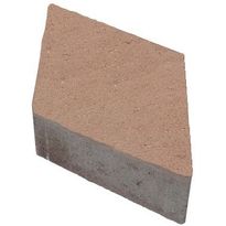 Pihakivi Rudus Rombakivi 80, 334x197x80mm, sileä, hiekanruskea