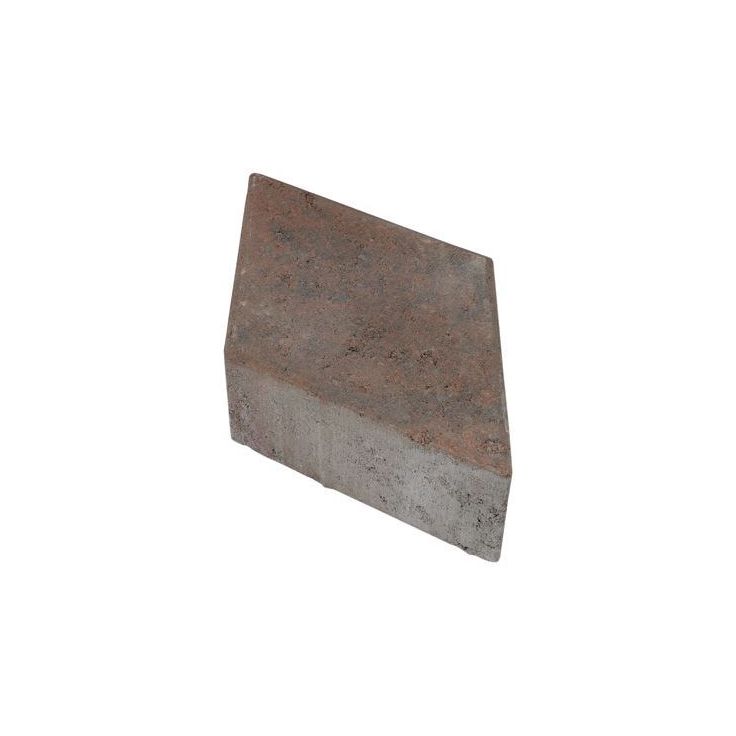 Pihakivi Rudus Rombakivi 80, 334x197x80mm, sileä, punamusta