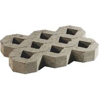 Pihakivi Rudus Reikälaatta, 598x398x80mm, sileä, harmaa