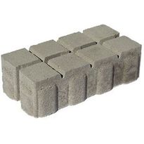 Pihakivi Rudus Nurmikivi, 278x138x80mm, sileä, harmaa