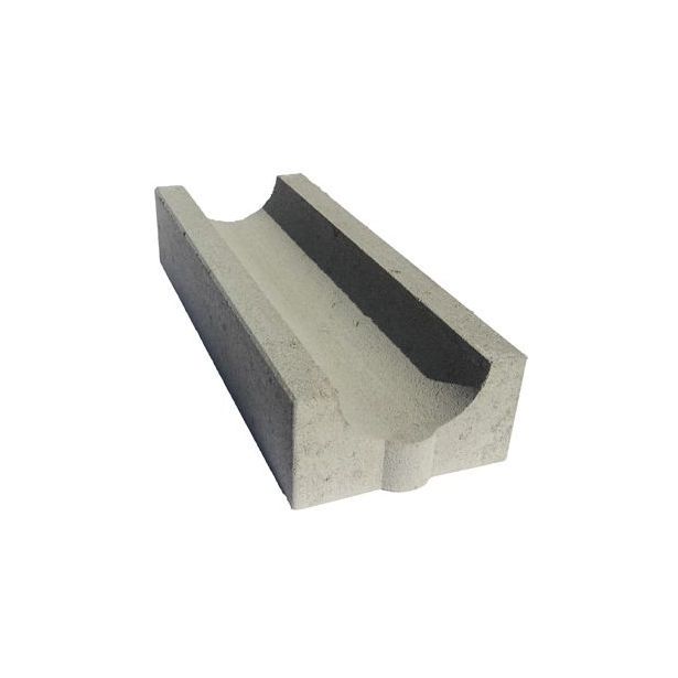 Vesikouru Rudus Kevyt, 500x195x100mm, sileä, harmaa